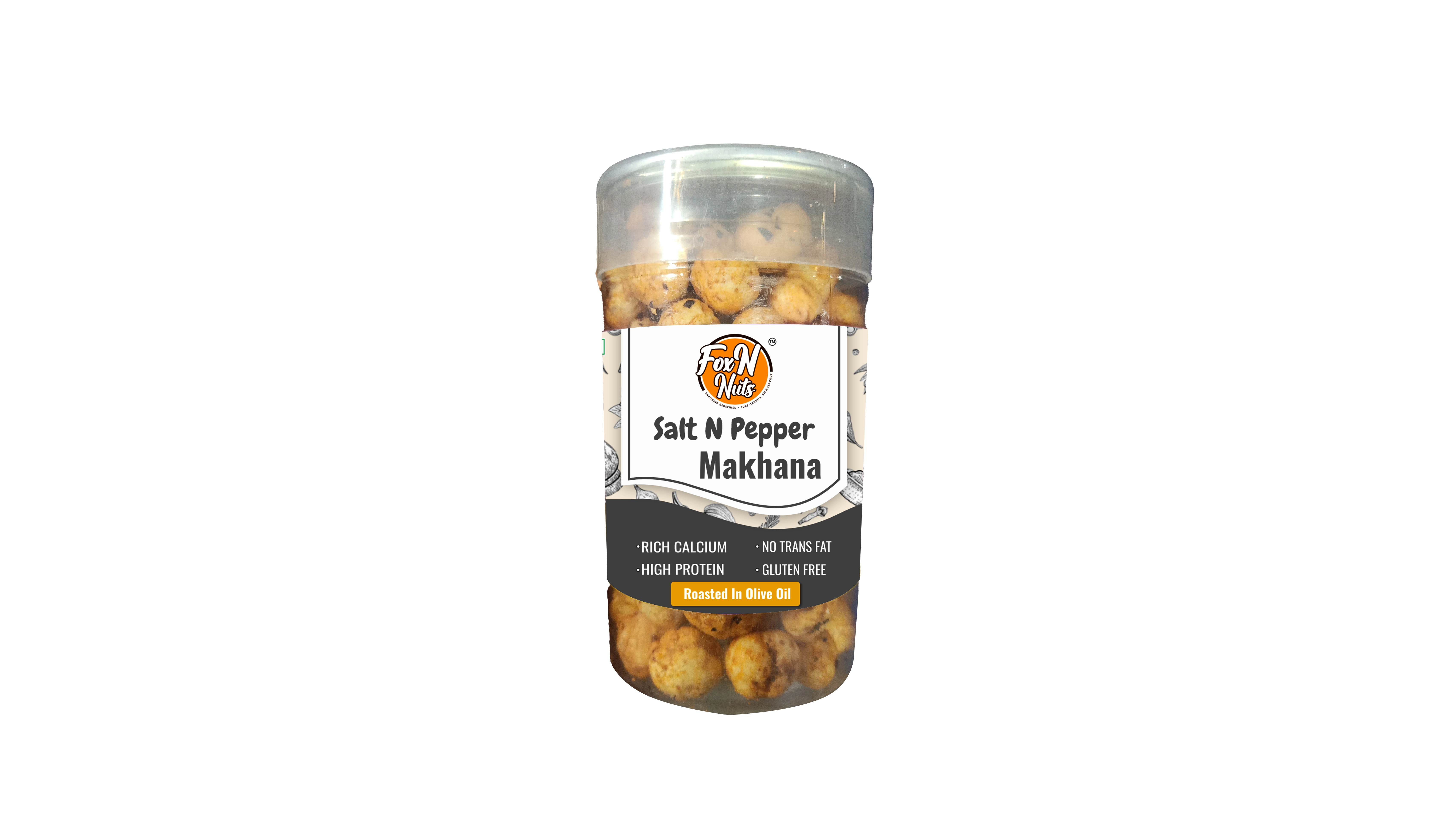 Salt N Pepper Makhana (55g)