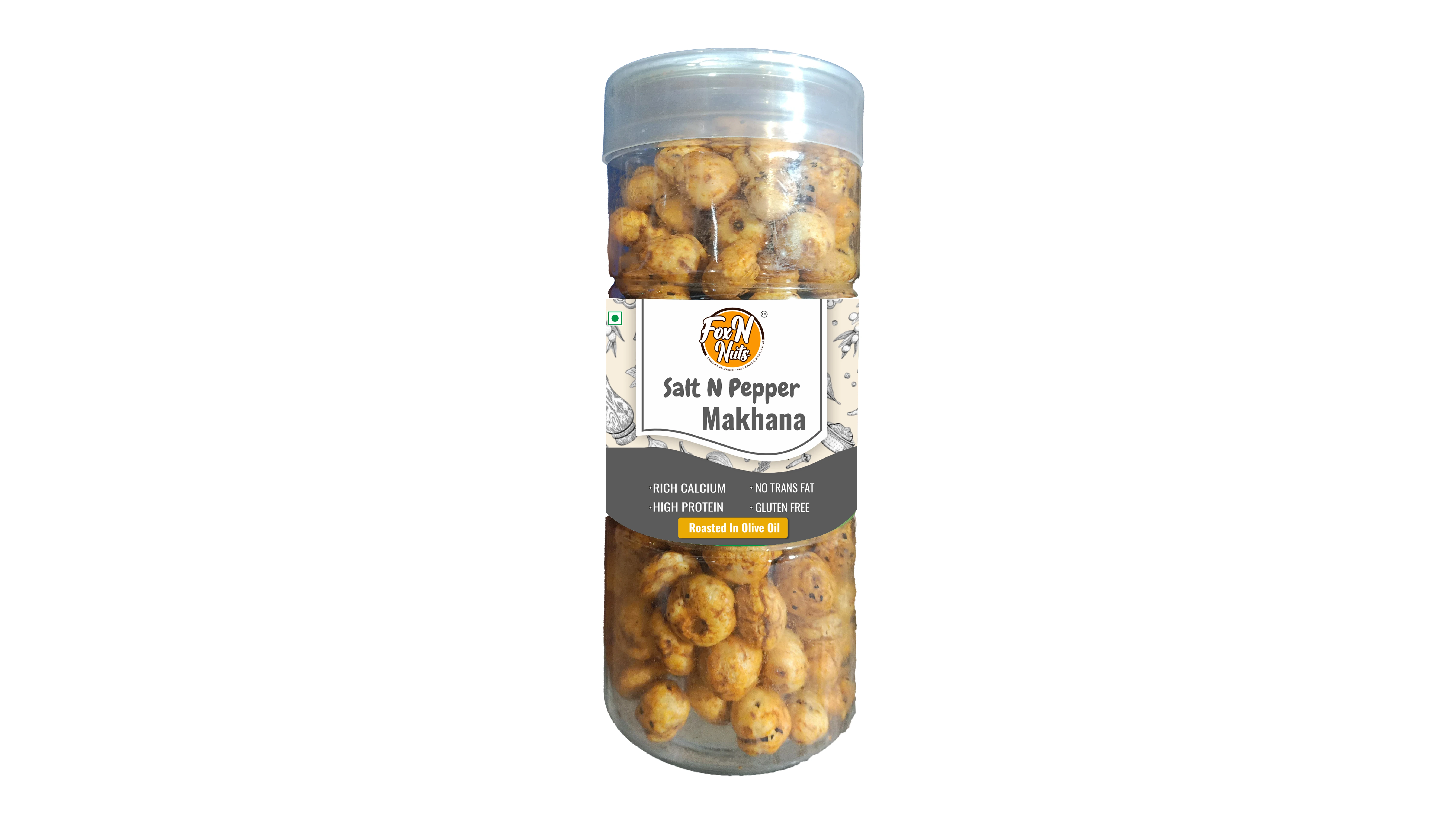 Salt N Pepper Makhana (90g)